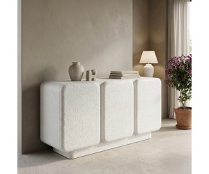 Μπουφές Kooldio pakoworld mdf λευκό 120x37.5x69εκ
